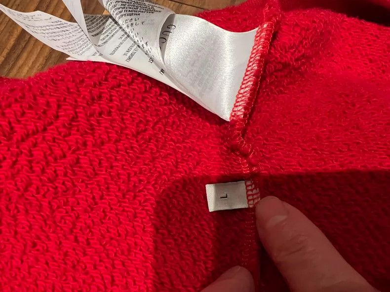 Gucci Gucci Red lamb sweatshirt 2501-Nextarrow Size US L / EU 52-54 / 3 - 7 Thumbnail