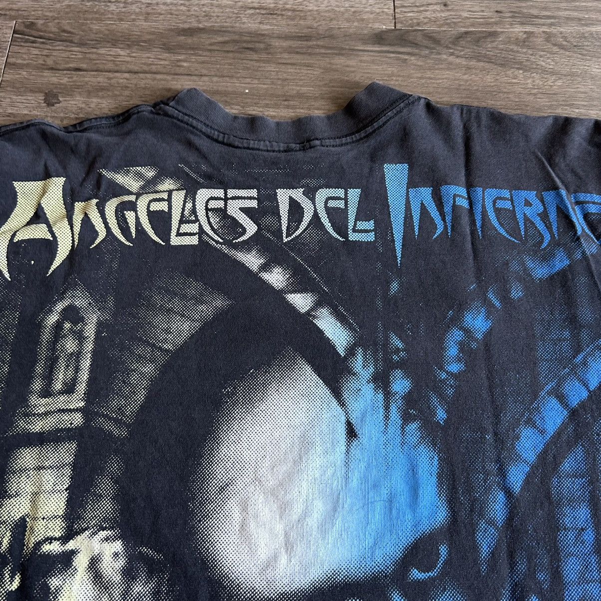 Band Tees 90s Vintage Faded Angeles Del Infierno Resurrection AOP XL Size US XL / EU 56 / 4 - 6 Thumbnail