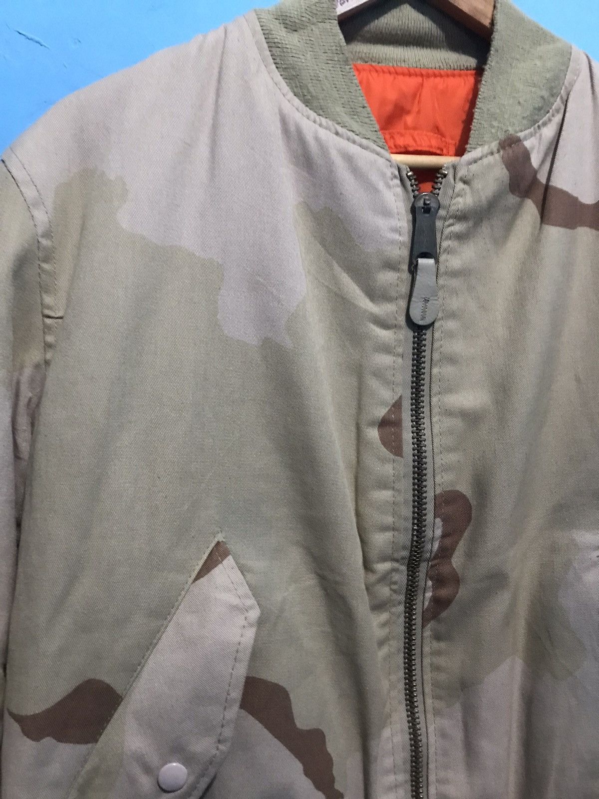 Alpha Industries Alpha Industries MA-1 Bomber Camo Reversible Field Jacket Size US M / EU 48-50 / 2 - 2 Thumbnail