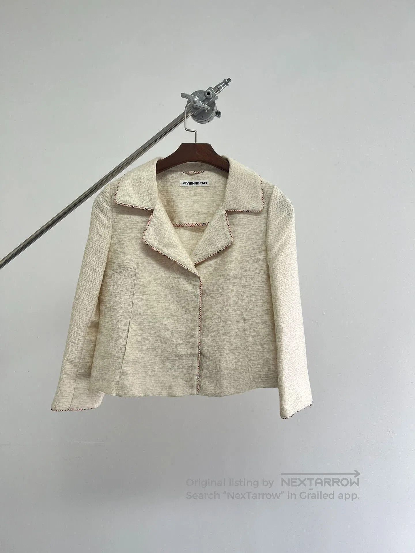 Vivienne Tam Vivienne Tam Stylish Textured Jacket. Size S / US 4 / IT 40 - 1 Thumbnail