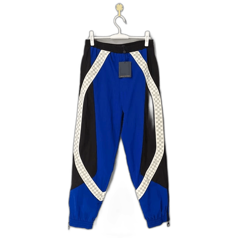Louis Vuitton louis vuitton blue checkered casual joggers-2507 Size US 27 - 1 Thumbnail