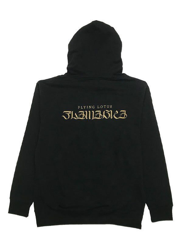 Band Tees Flying Lotus Flamagra Album Hoodie - Black LG Size US L / EU 52-54 / 3 - 2 Thumbnail