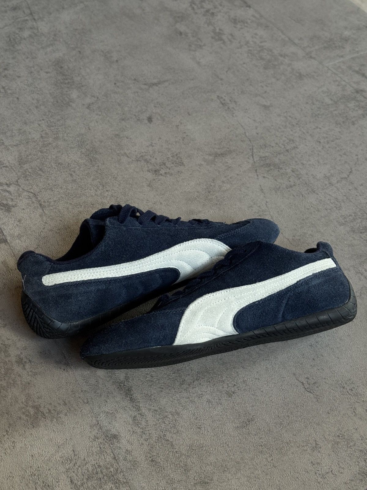 Puma Puma Speed Cat Suede Leather Blue White Sneakers Size US 7.5 / EU 40-41 - 6 Thumbnail