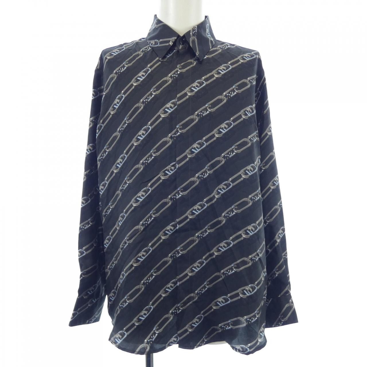 Fendi Fendi Fendi FS0585 AL2M Silk Shirt Others Dress Shirt FS0585AL2M DUTY FREE for USA Size ONE SIZE - 1 Thumbnail