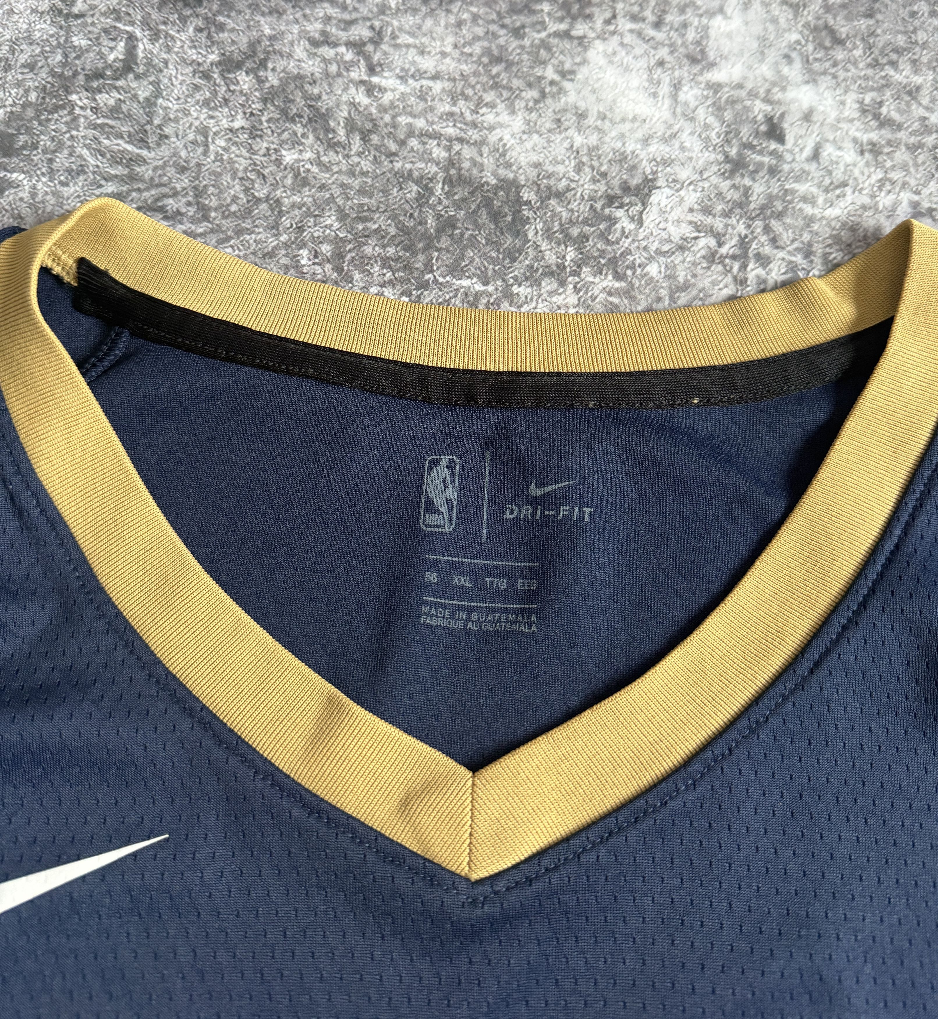 Nike New Orleans Pelicans SHIRT JERSEY Nike NBA 904116-419 2XL Size US XXL / EU 58 / 5 - 3 Thumbnail