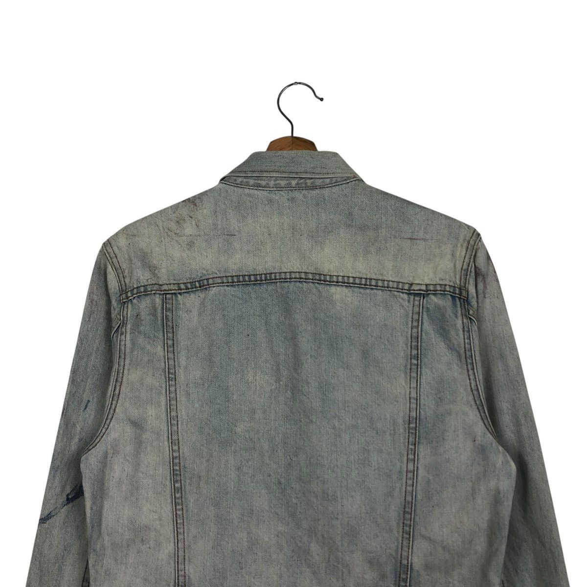 Japanese Brand 🔥VINTAGE CROPPED TRUCKER DENIM JACKET GAP Size US XS / EU 42 / 0 - 11 Thumbnail