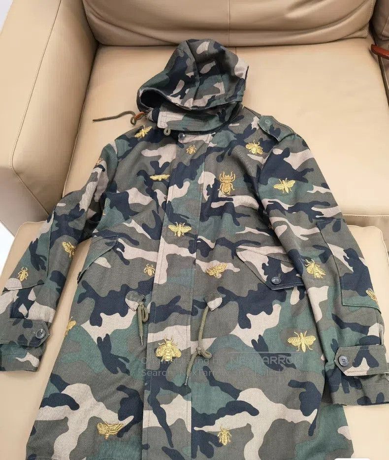 Valentino Valentino Main line camouflage trench coat Size US M / EU 48-50 / 2 - 1 Thumbnail