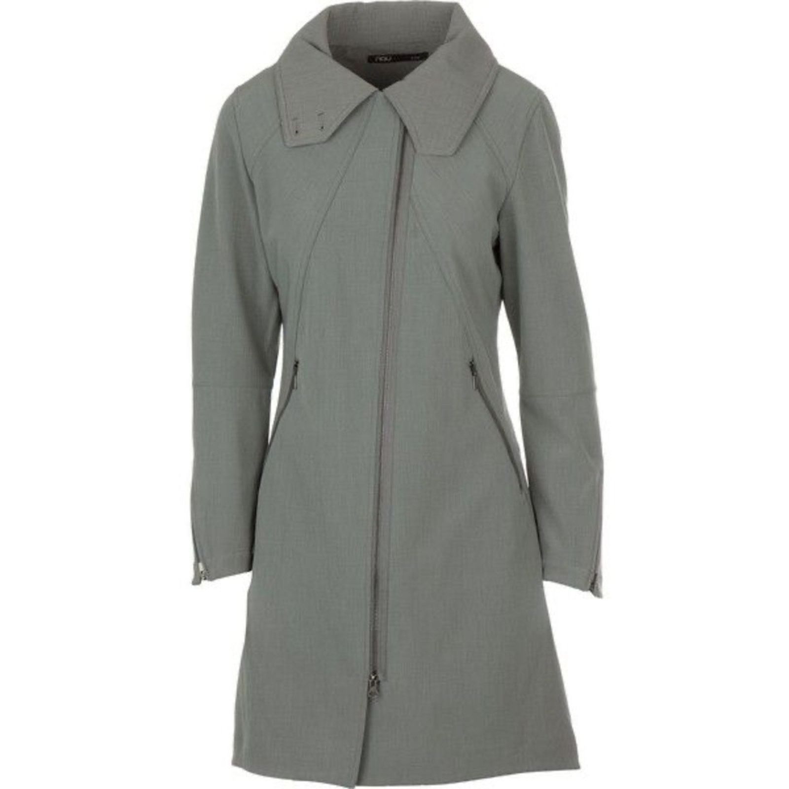 nau NAU Shroud Of Purrin Trench Coat Gray XS Size XS / US 0-2 / IT 36-38 - 1 Thumbnail
