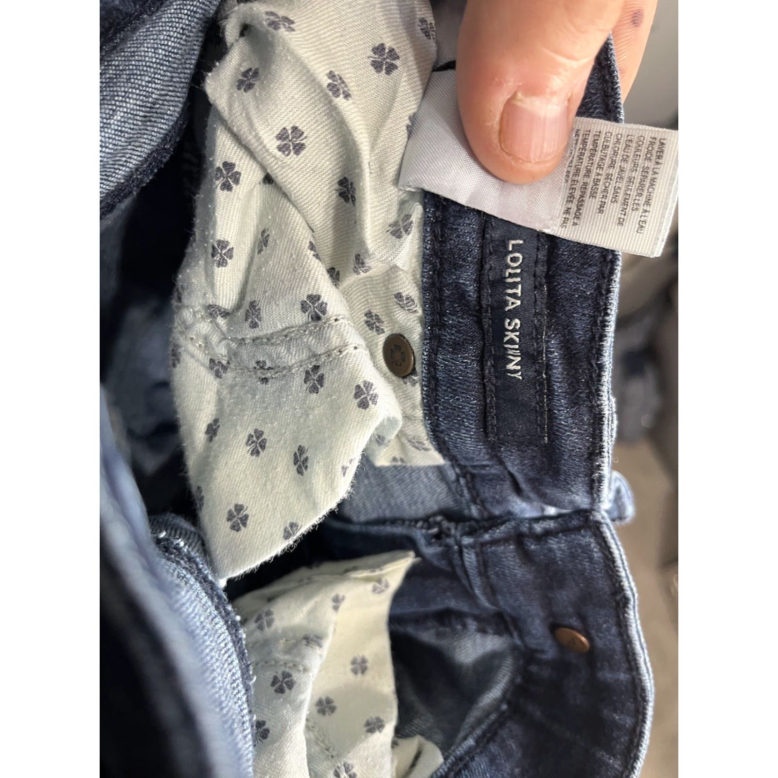 Lucky Brand Lucky Brand Jeans Women's 6/28 Blue Low-Rise Lolita Skinny Denim Inseam 24" Stretch Jeans Womens Skinny Lucky Brand Jeans Size 28" / US 6 / IT 42 - 6 Thumbnail