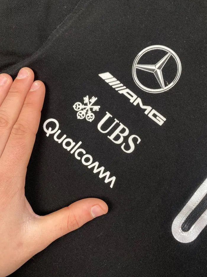Mercedes-Benz Mercedes-Benz AMG Petronas F1 Tommy Hilfiger Polo Shirt Size US L / EU 52-54 / 3 - 3 Thumbnail