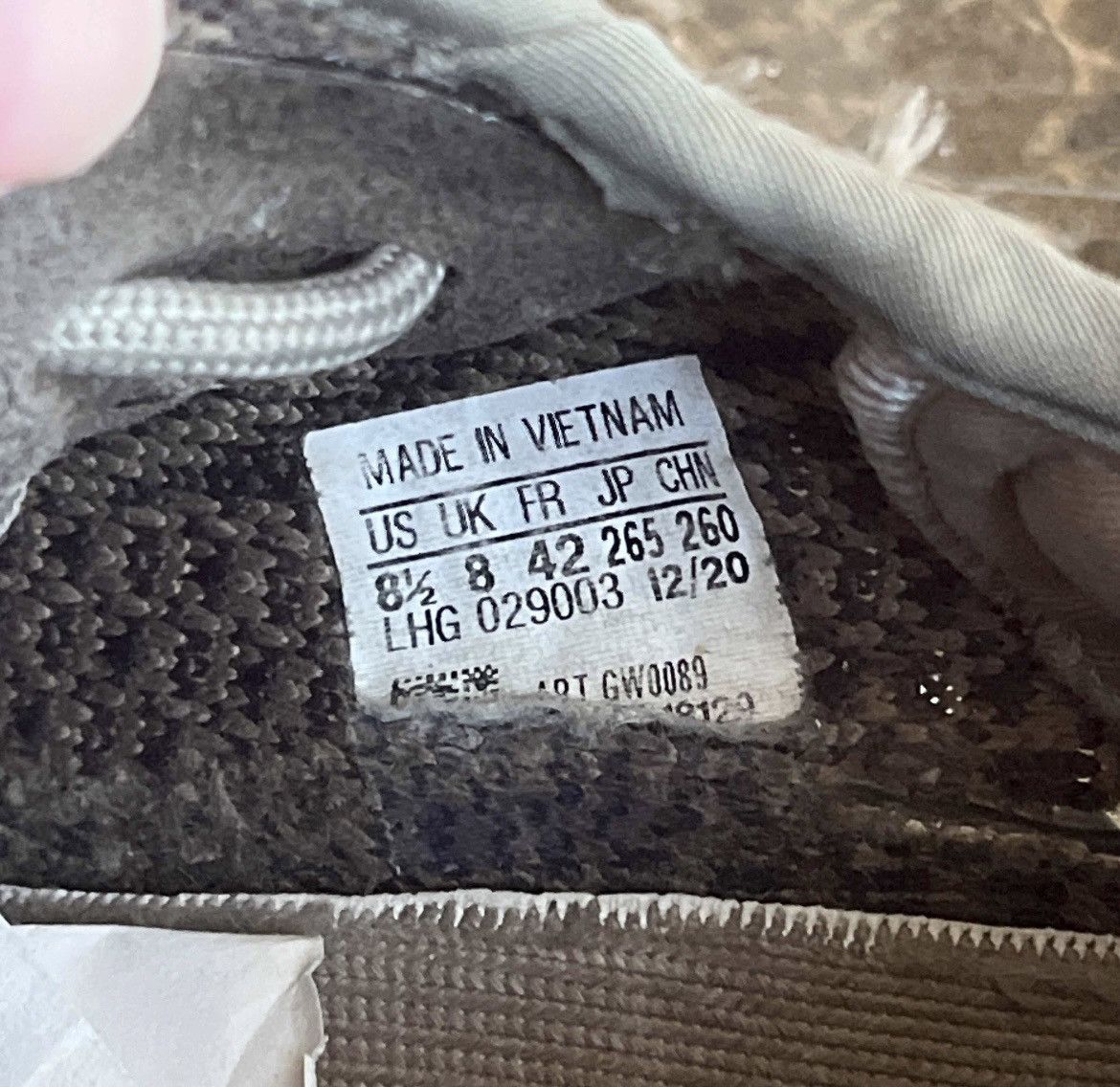 Adidas × Kanye West Yeezy Boost 350v2 “Ash Stone” size 8.5 Size US 8.5 / EU 41-42 - 6 Thumbnail