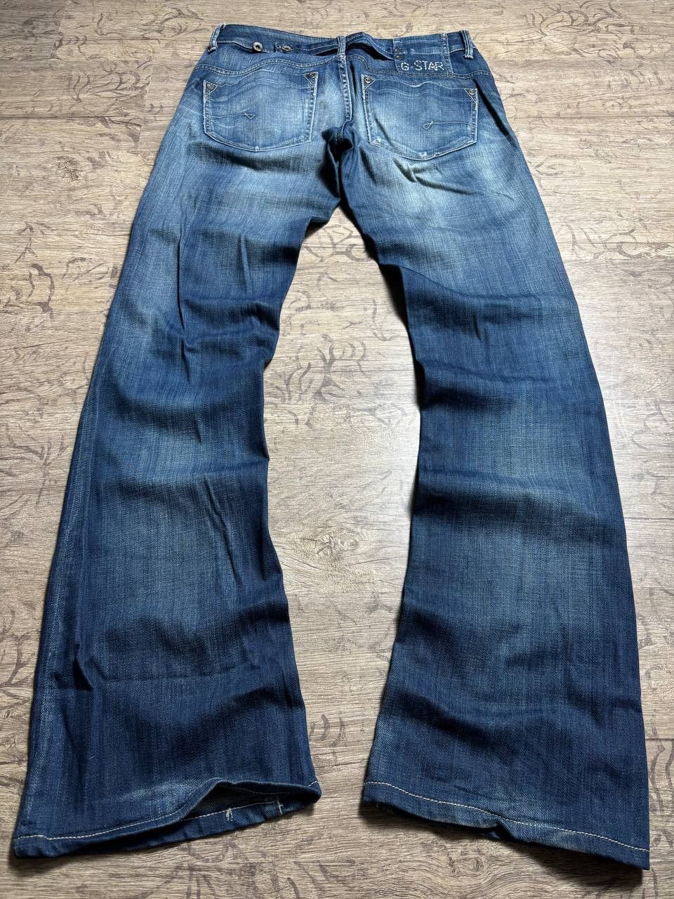 G-Star RARE💣 Flared Hysteric Glamour vibe Japan G-STAR Fade Jeans Size US 29 - 1 Thumbnail