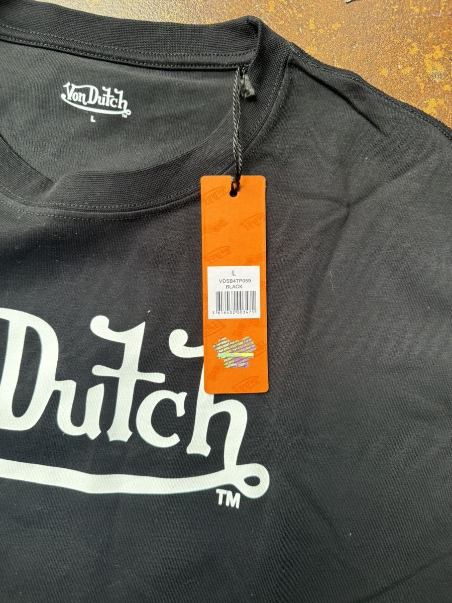 Von Dutch Von Dutch Word Mark SS Tee Size US L / EU 52-54 / 3 - 3 Thumbnail