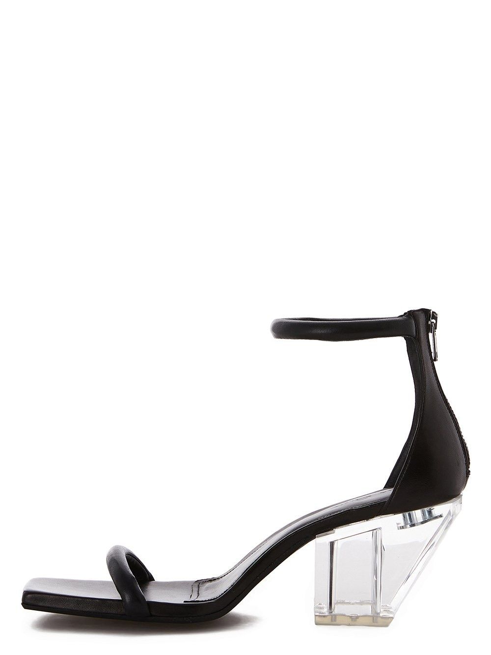 Rick Owens o1y0126 Ankle Strap Sandals in Black Size US 7 / IT 37 - 2 Thumbnail