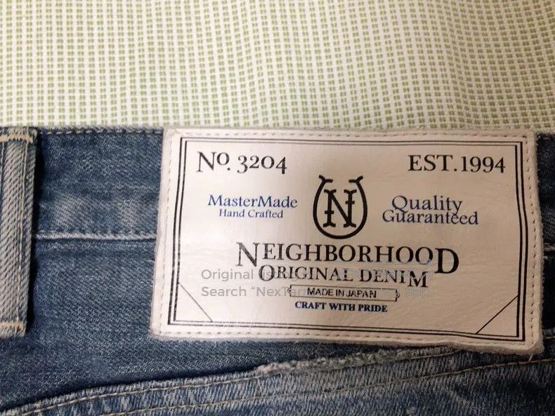 Neighborhood Neighborhood size S 16ss Cut-Out Denim King Size US 27 - 6 Thumbnail