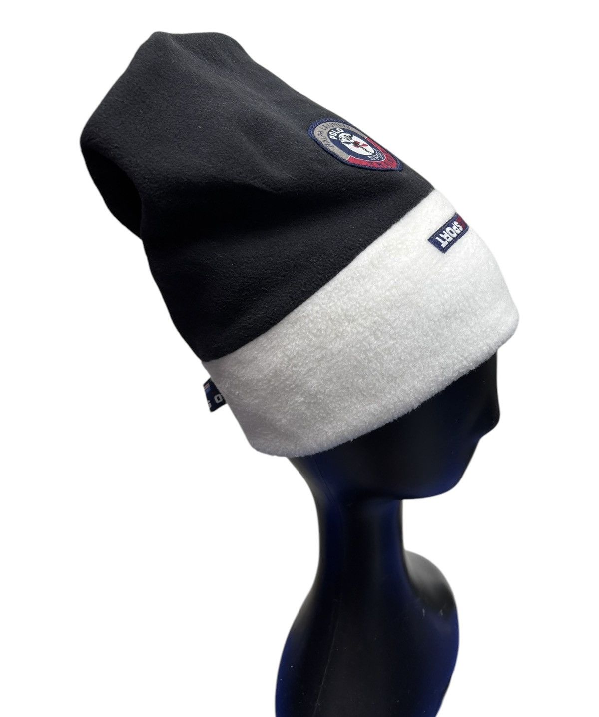 Polo Ralph Lauren × Vintage RARE‼️POLO RALPH LAUREN SPORT TRAINER BEANIE Size ONE SIZE - 2 Thumbnail