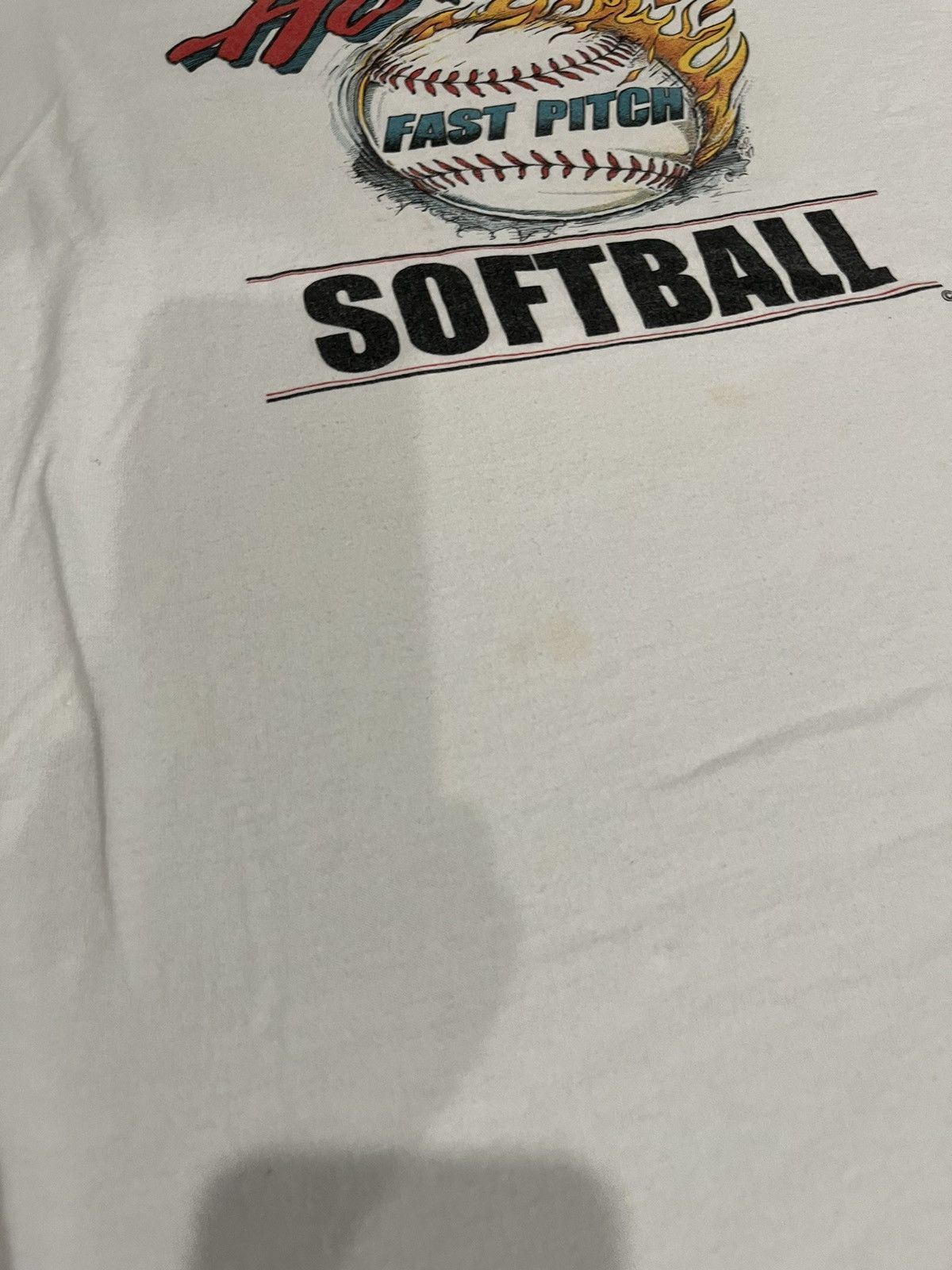 Niche × Vintage Vintage Softball Fast Pitch Tee Size US XXL / EU 58 / 5 - 5 Thumbnail