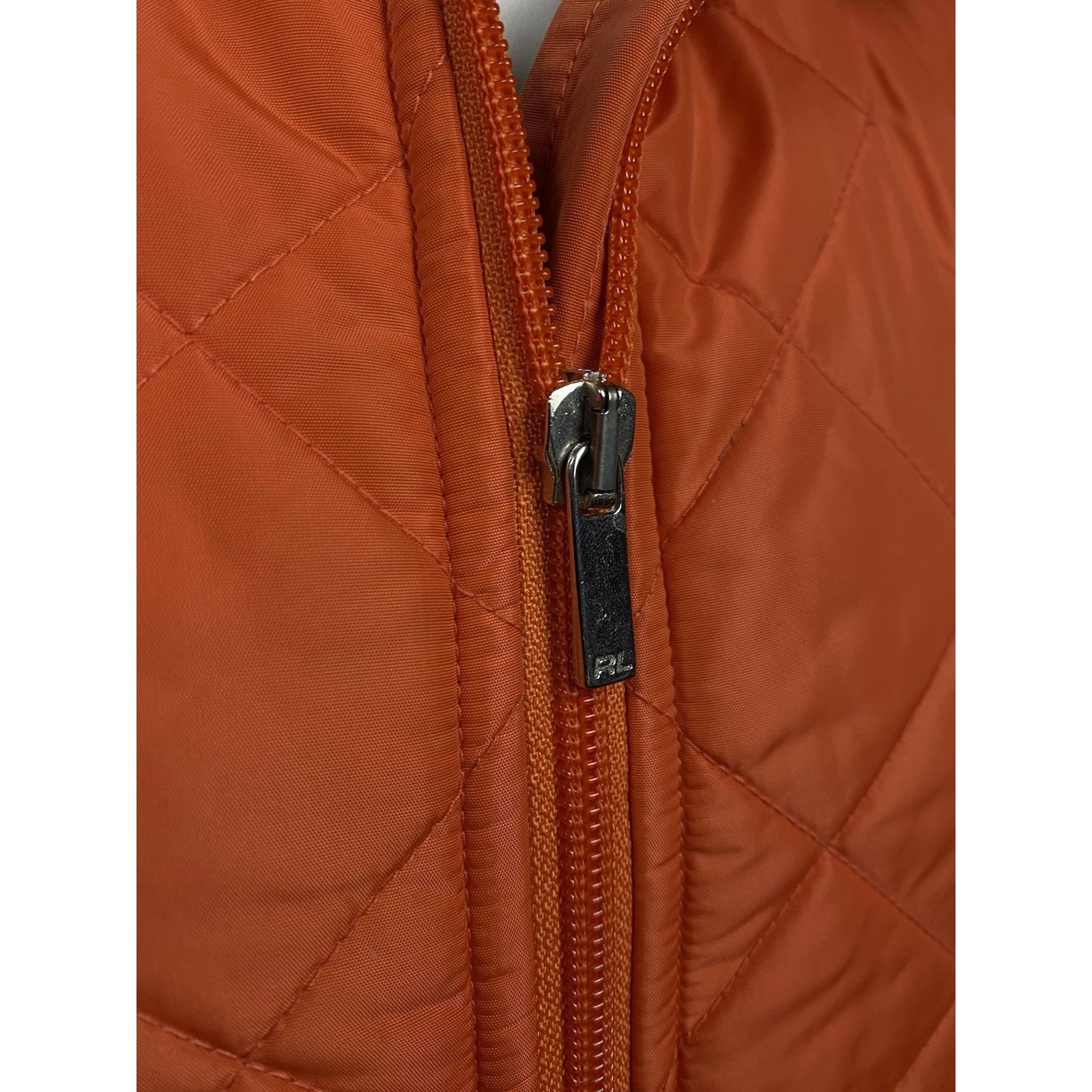 Ralph Lauren Sport Ralph Lauren Sport Women's Orange Quilted Vest Size L Size L / US 10 / IT 46 - 10 Thumbnail