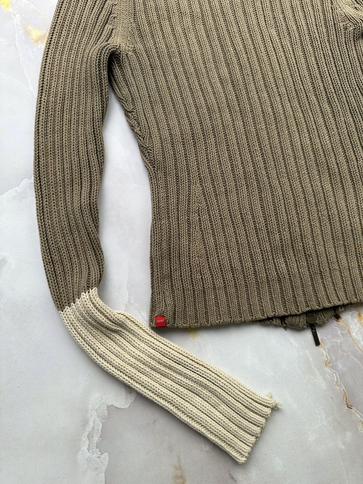 Japanese Brand Vintage Ribbed Zip Sweater Size S / US 4 / IT 40 - 8 Thumbnail