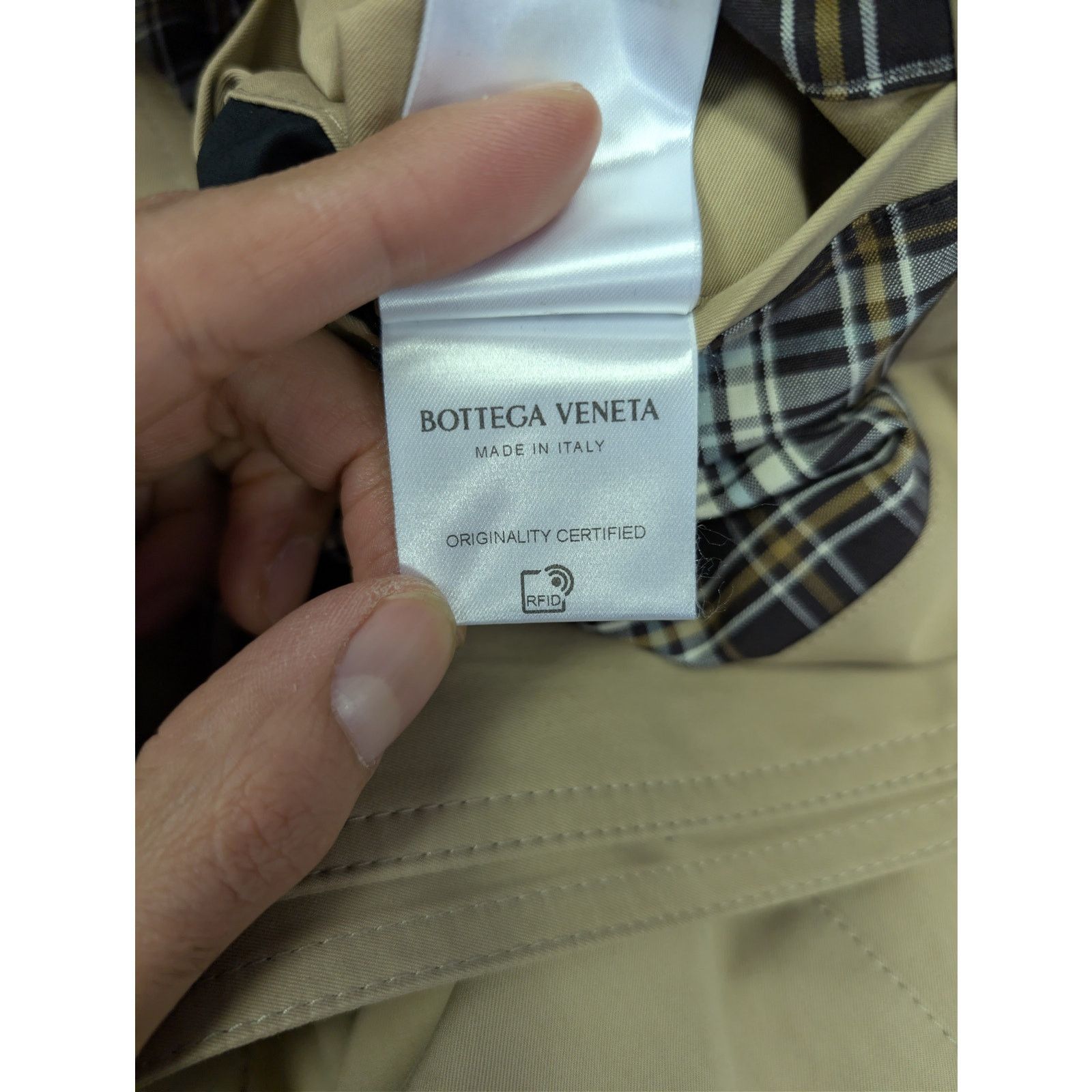 Bottega Veneta o1rshd1 Light Cotton Twill Trench Coat in Desert Taupe Size US M / EU 48-50 / 2 - 21 Thumbnail