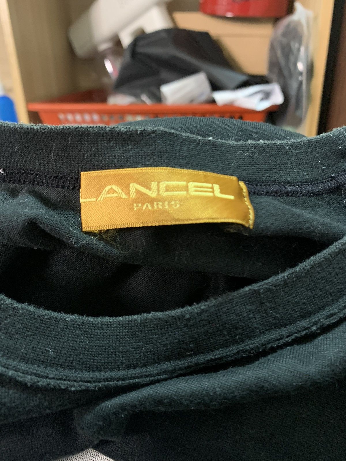 Lancel × Vintage Lancel jeans black tee Size US L / EU 52-54 / 3 - 8 Thumbnail
