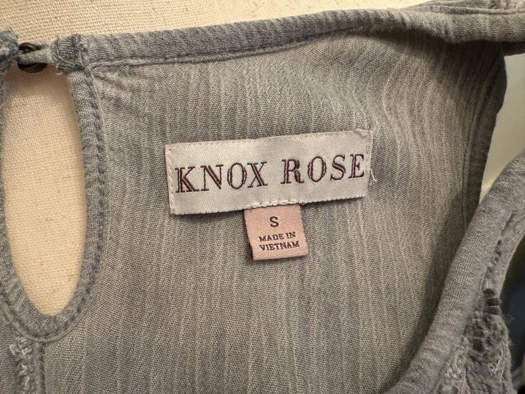 Target Basics Knox Rose | Gray Tank Top | Size S Size S / US 4 / IT 40 - 6 Thumbnail