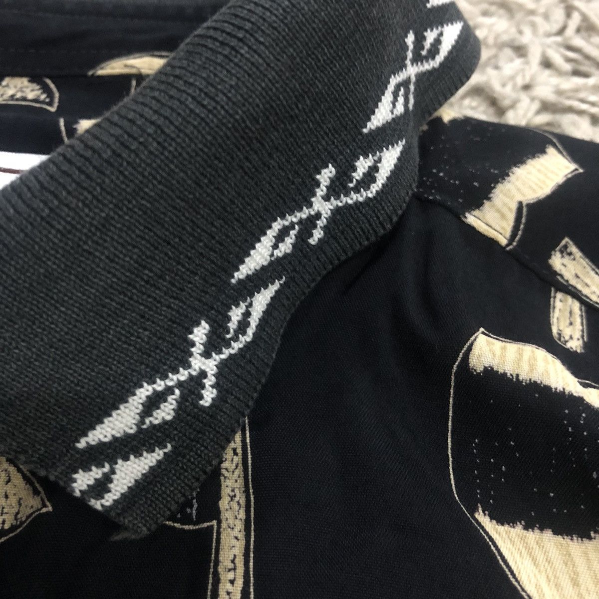 Designer × Vintage Vintage caserini italy rayon button tshirt Size US M / EU 48-50 / 2 - 4 Thumbnail
