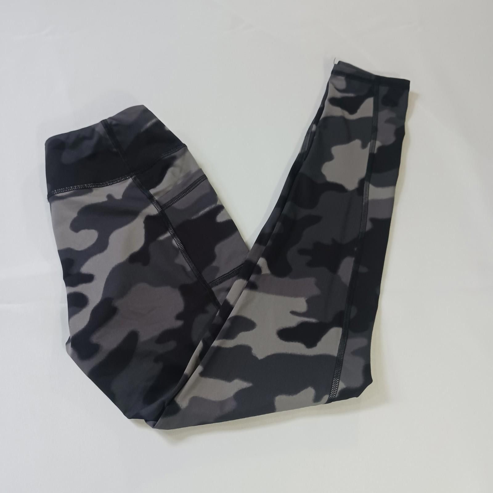 Canterbury of New Zealand Z By Zella RN#58665 Womens L(10-12) Gray/Brown Camo Leggings Size 36" / US 14 / IT 50 - 2 Thumbnail