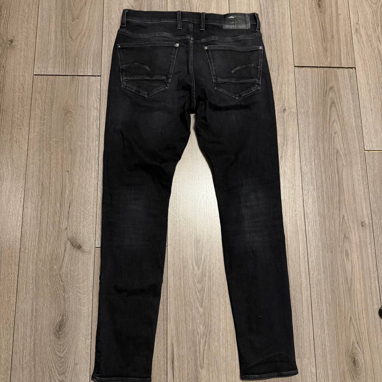 G-Star g-star raw men's revend skinny fit jeans black 33x34 Size US 33 - 5 Thumbnail