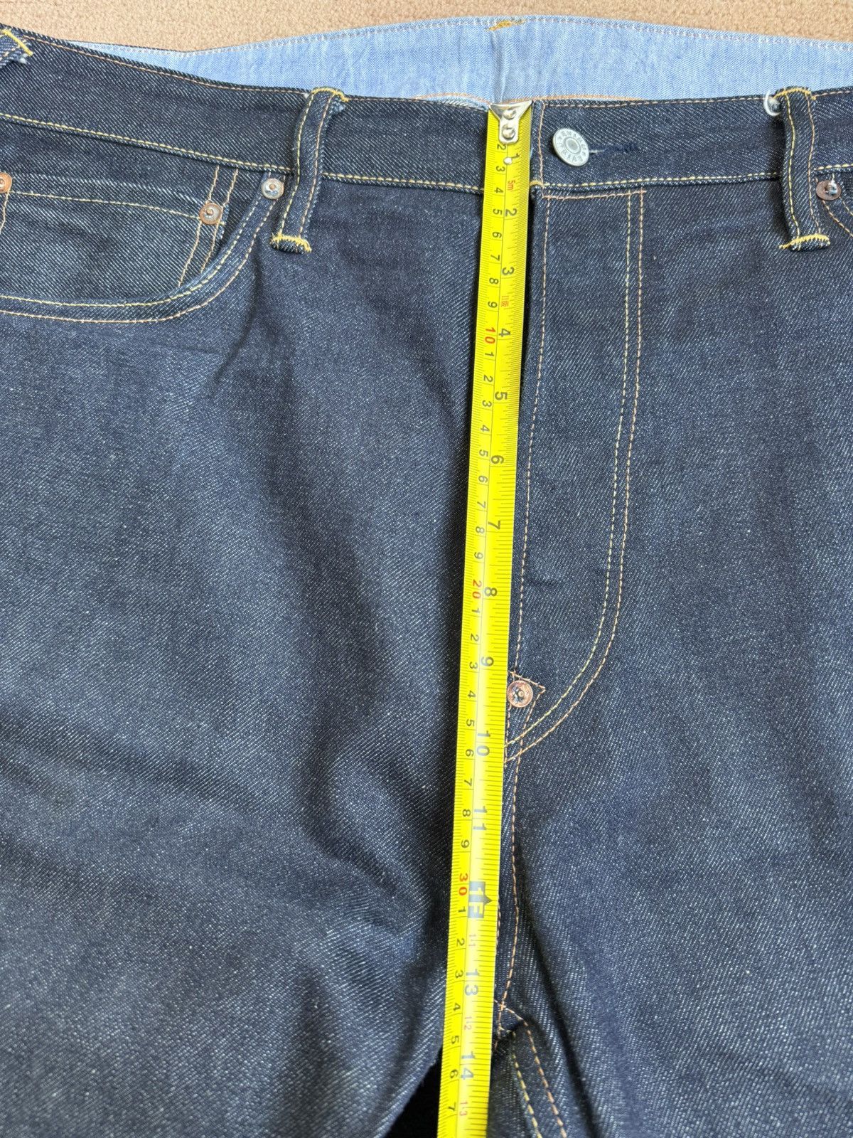 Evisu EVISU tiger in the mountains daicock denim shorts！size：38 Size US 38 / EU 54 - 13 Thumbnail