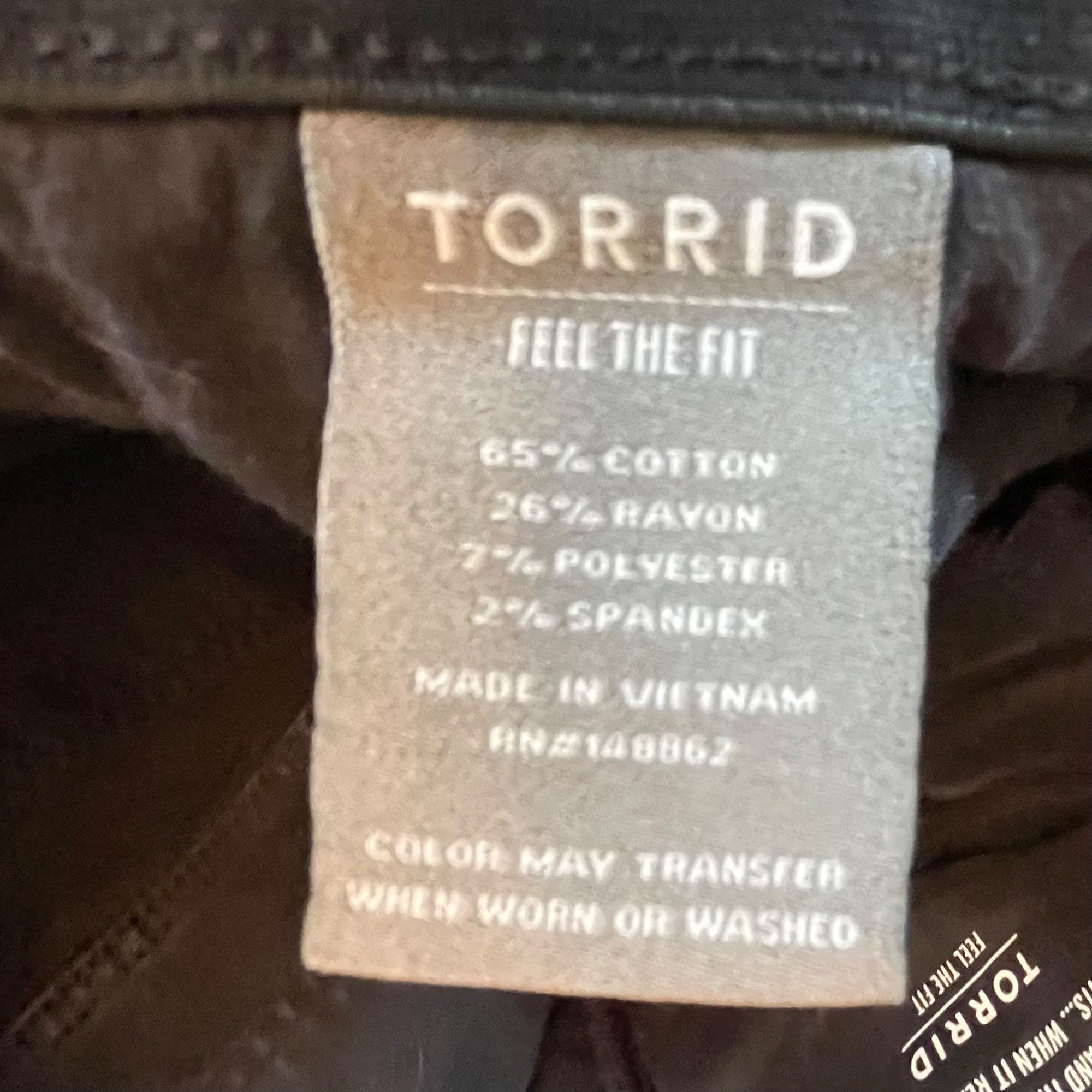 Torrid Women's Torrid Denim Jeans Stretch Distressed Ripped Size 18 Size 38" / US 16 / IT 52 - 5 Thumbnail