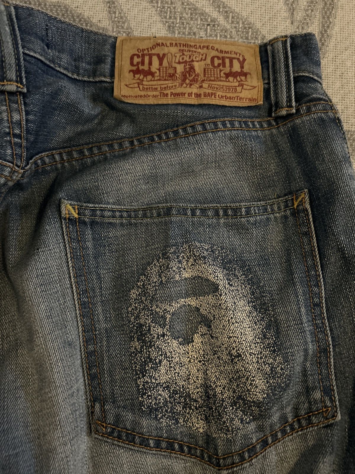 Bape 2000s Nigo Era Jeans Size US 32 / EU 48 - 7 Thumbnail