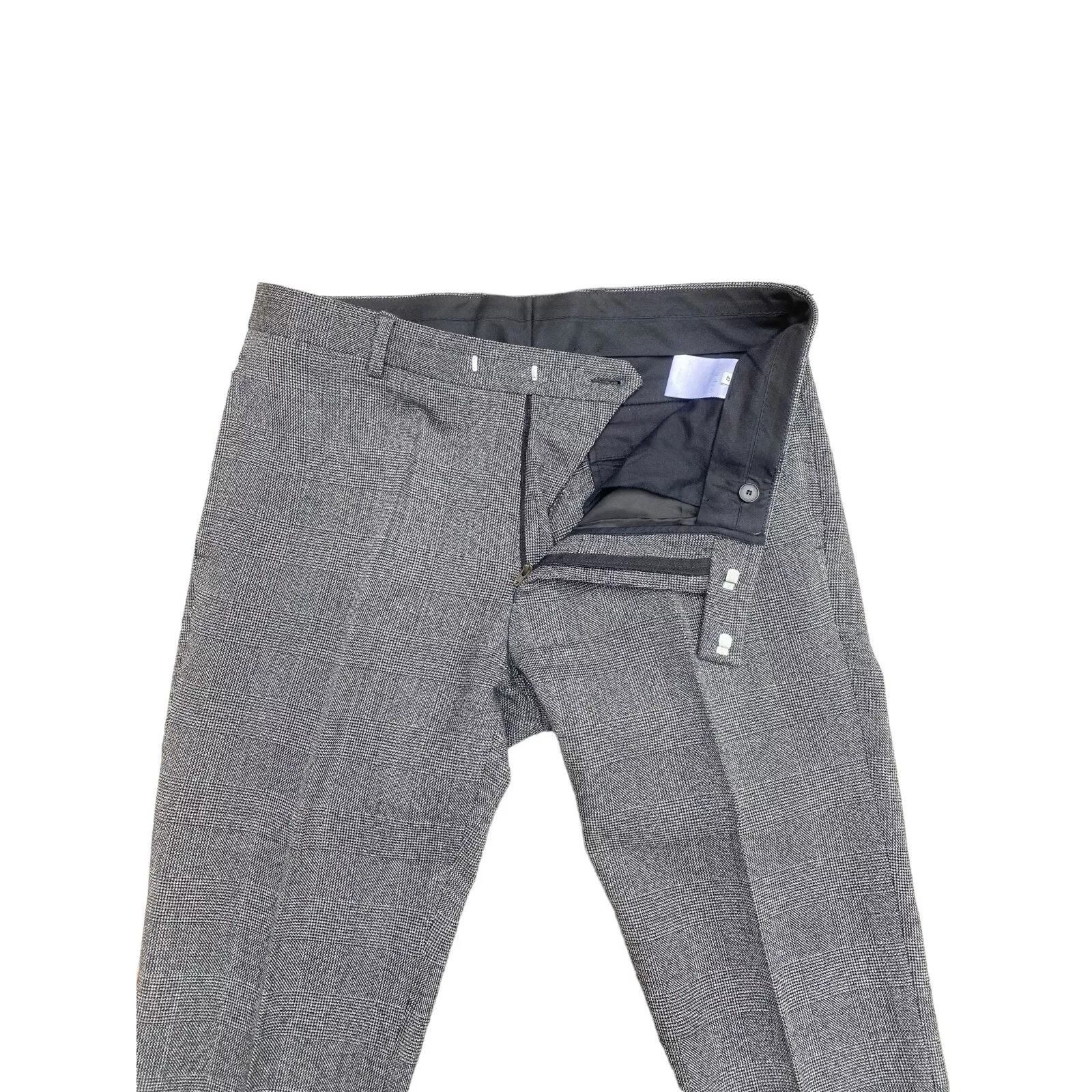 Sandro Grey Wool Suit Size 42R - 6 Thumbnail