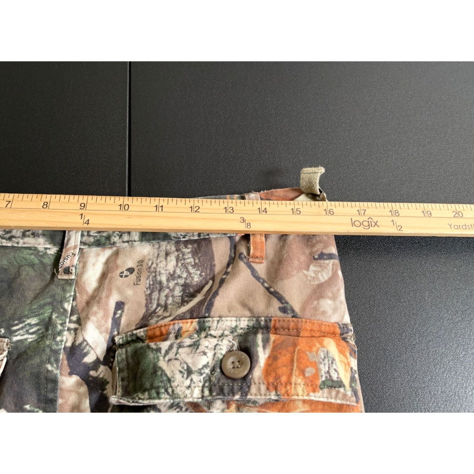 Vintage Outfitters Ridge Cargo Pants Camouflage Flannel 32 x 29 Men's Medium Regular Straight Zip Fly Size US 32 / EU 48 - 5 Thumbnail