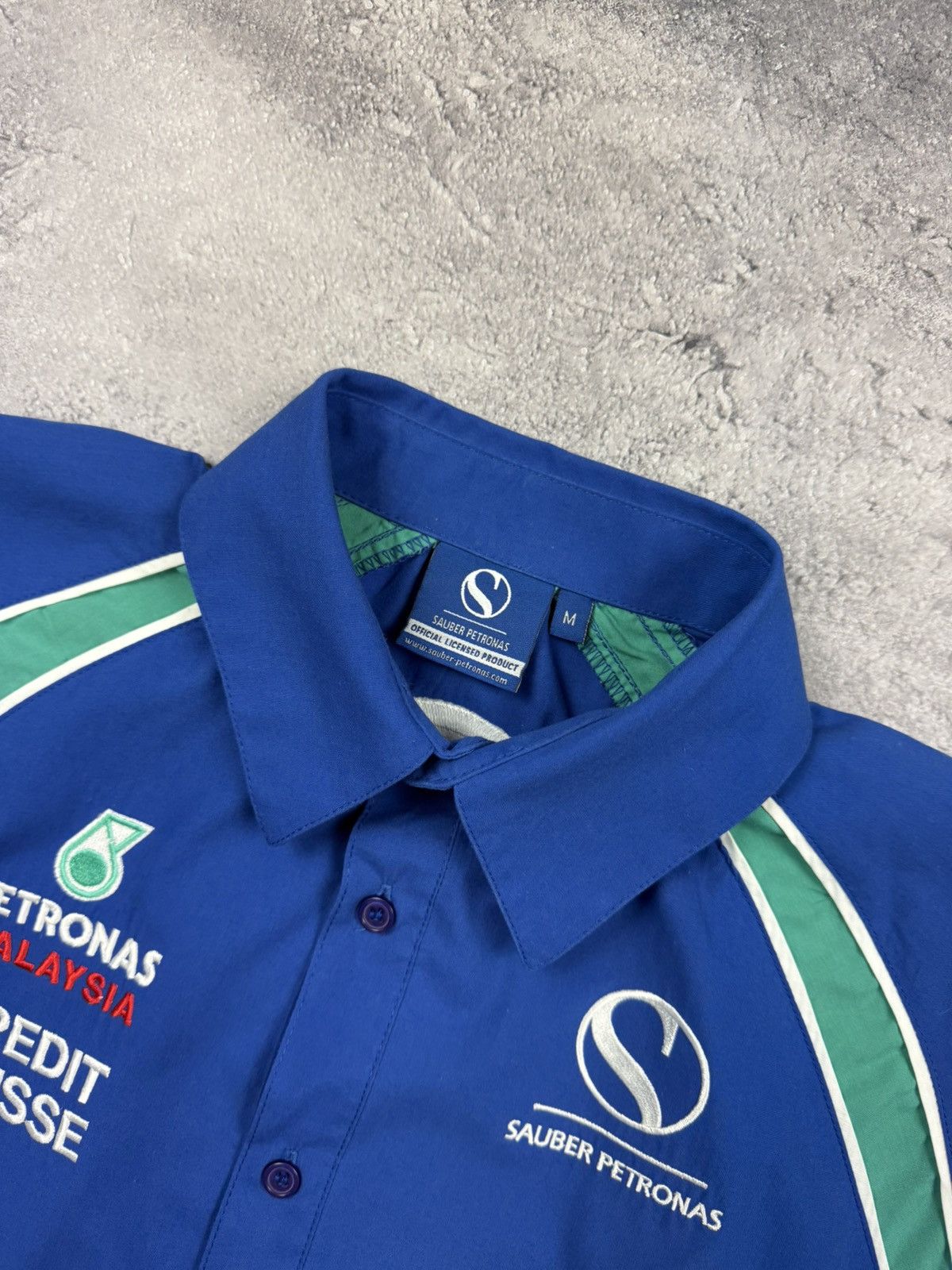 Formula 1 Vintage Sauber Petronas Malaysia Shirt Formula 1 Racing Size US M / EU 48-50 / 2 - 9 Thumbnail