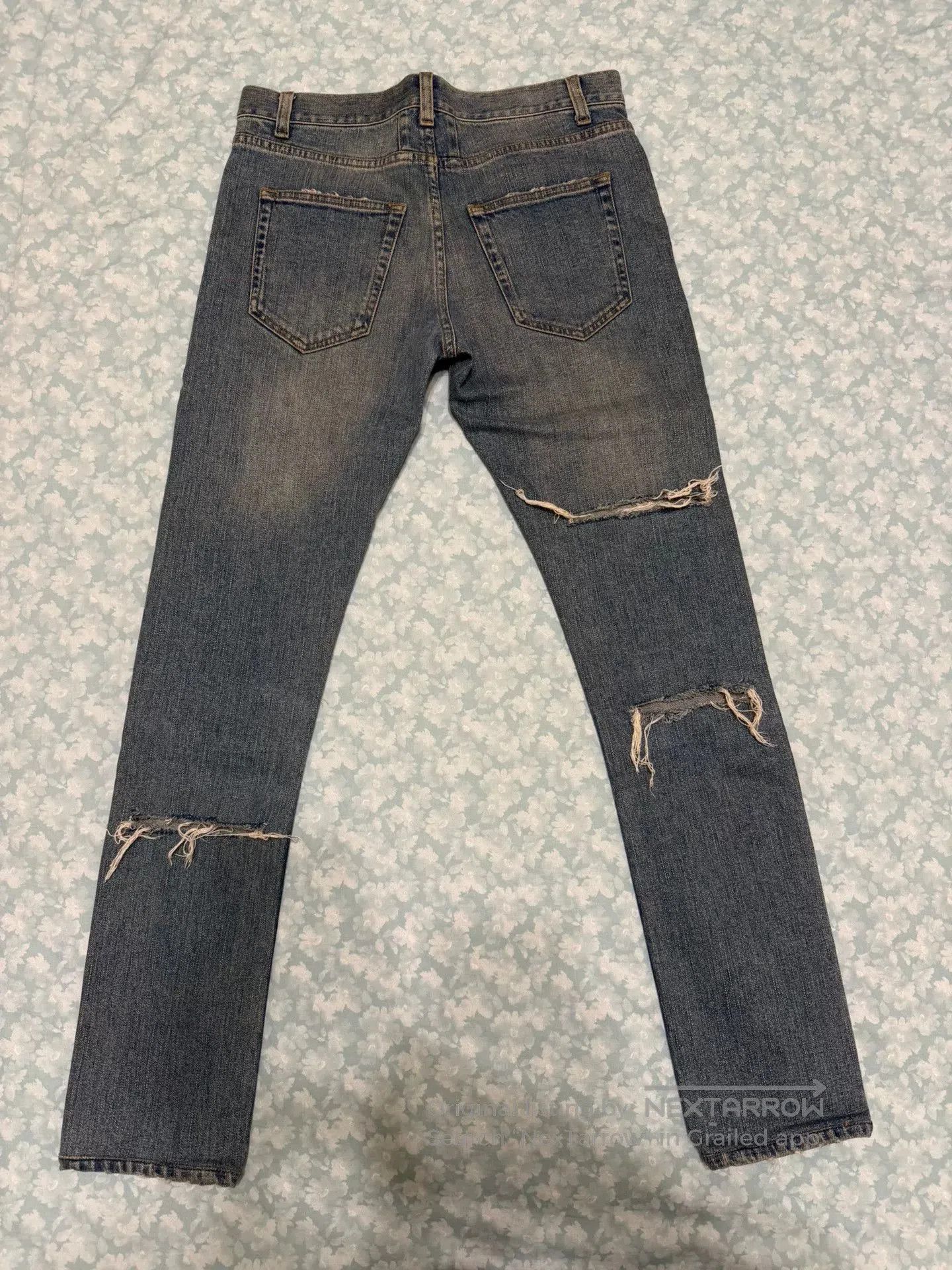Saint Laurent Paris Saint Laurent Denim Pants Size 28. Size US 28 / EU 44 - 3 Thumbnail