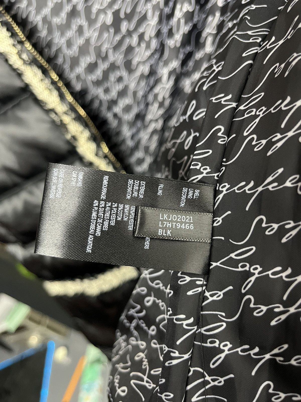 Japanese Brand × Karl Lagerfeld Vintage y2k Karl Lagerfeld puffer vest Size L / US 10 / IT 46 - 14 Thumbnail
