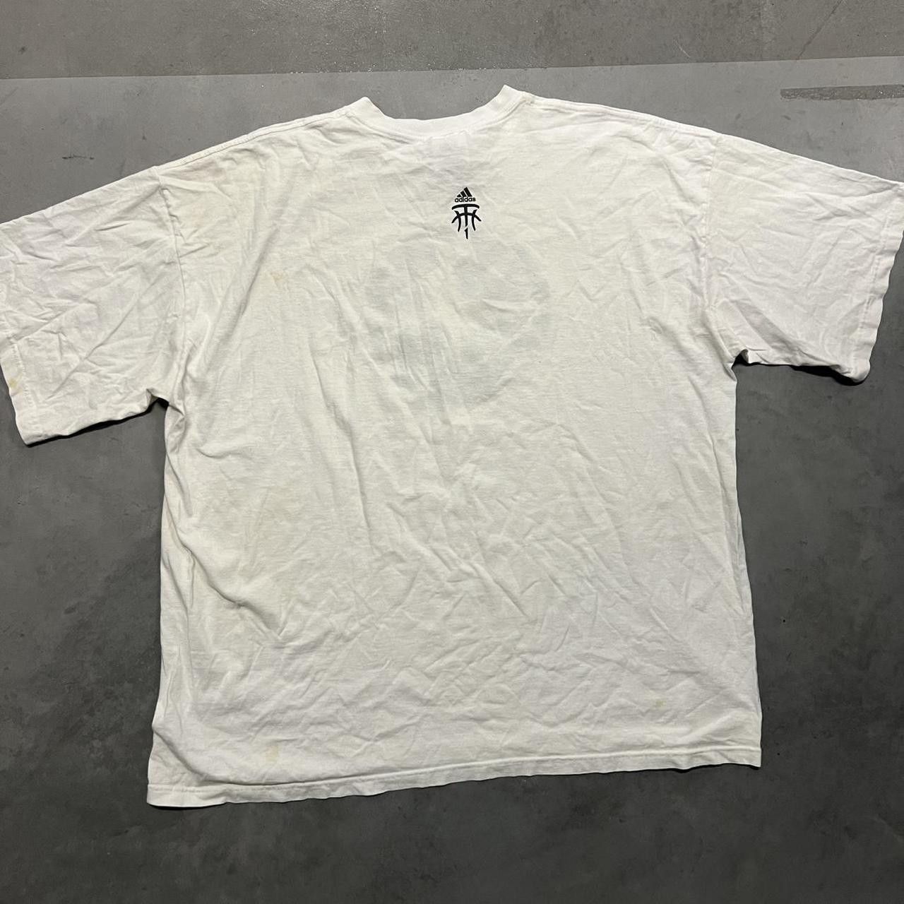 Adidas Vintage Y2K/2000s Adidas Tracy Mcgrady Nba Basketball Graphic Tee! Size US XXL / EU 58 / 5 - 3 Thumbnail