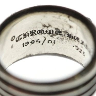 Chrome Hearts OFFER OK! size 12 CHROME HEARTS DAGGER HEART silver ring Size ONE SIZE - 6 Thumbnail