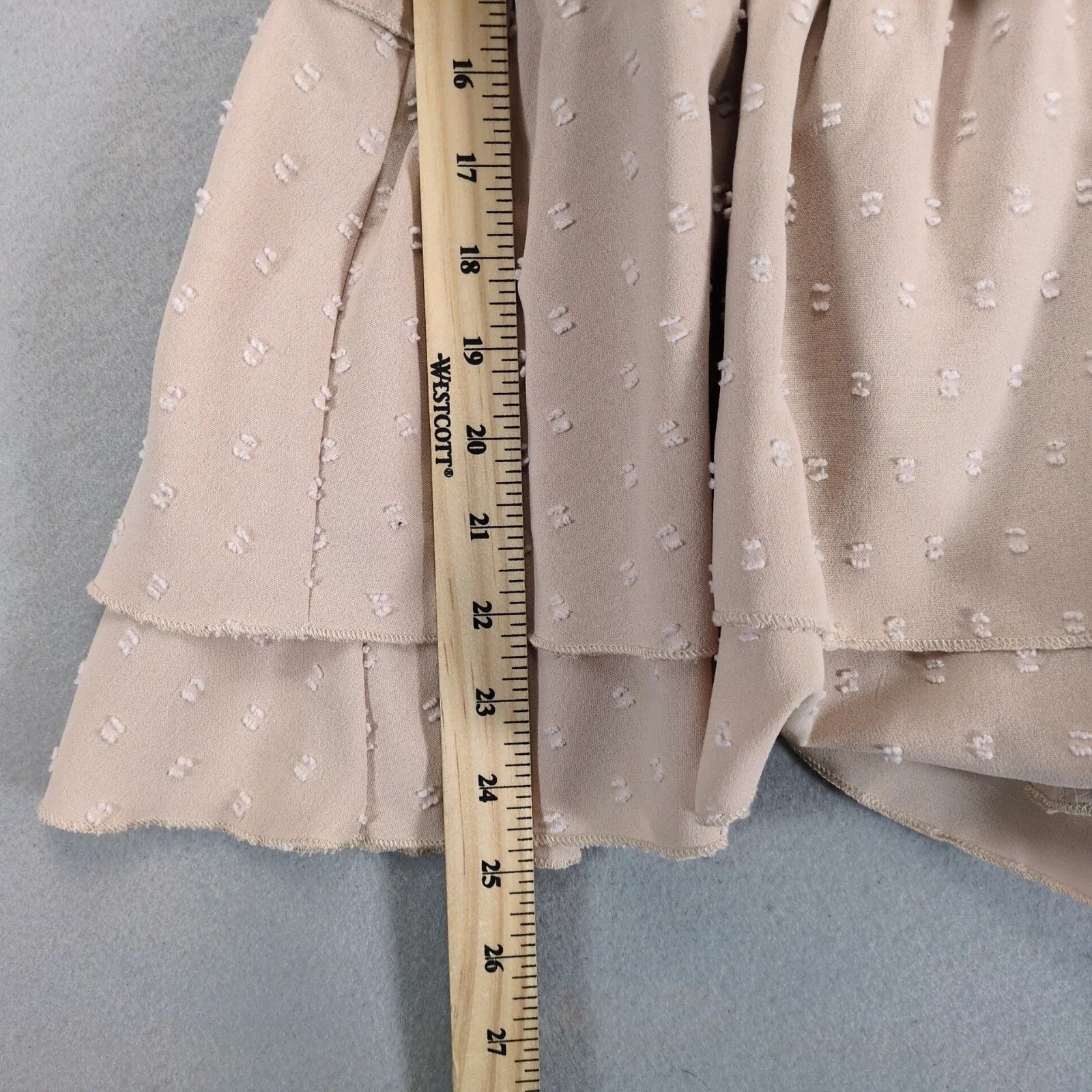 Other Emery Rose Khaki Smocked Blouse Plus Size 4XL Off Shoulder Size 4XL / US 24-26 - 8 Thumbnail