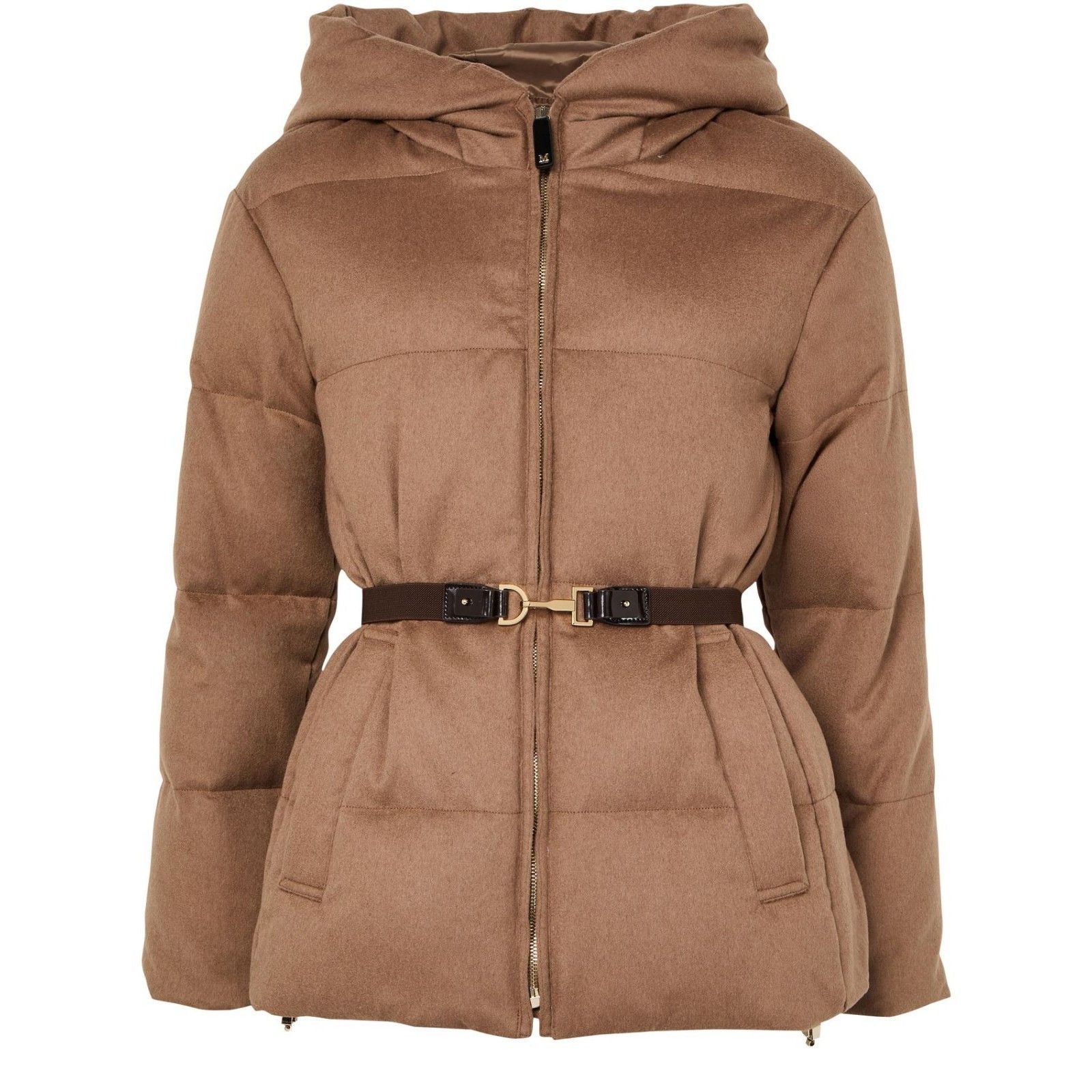 MAX MARA MARRONE Belted Puffer Jacket New & Authentic (Women