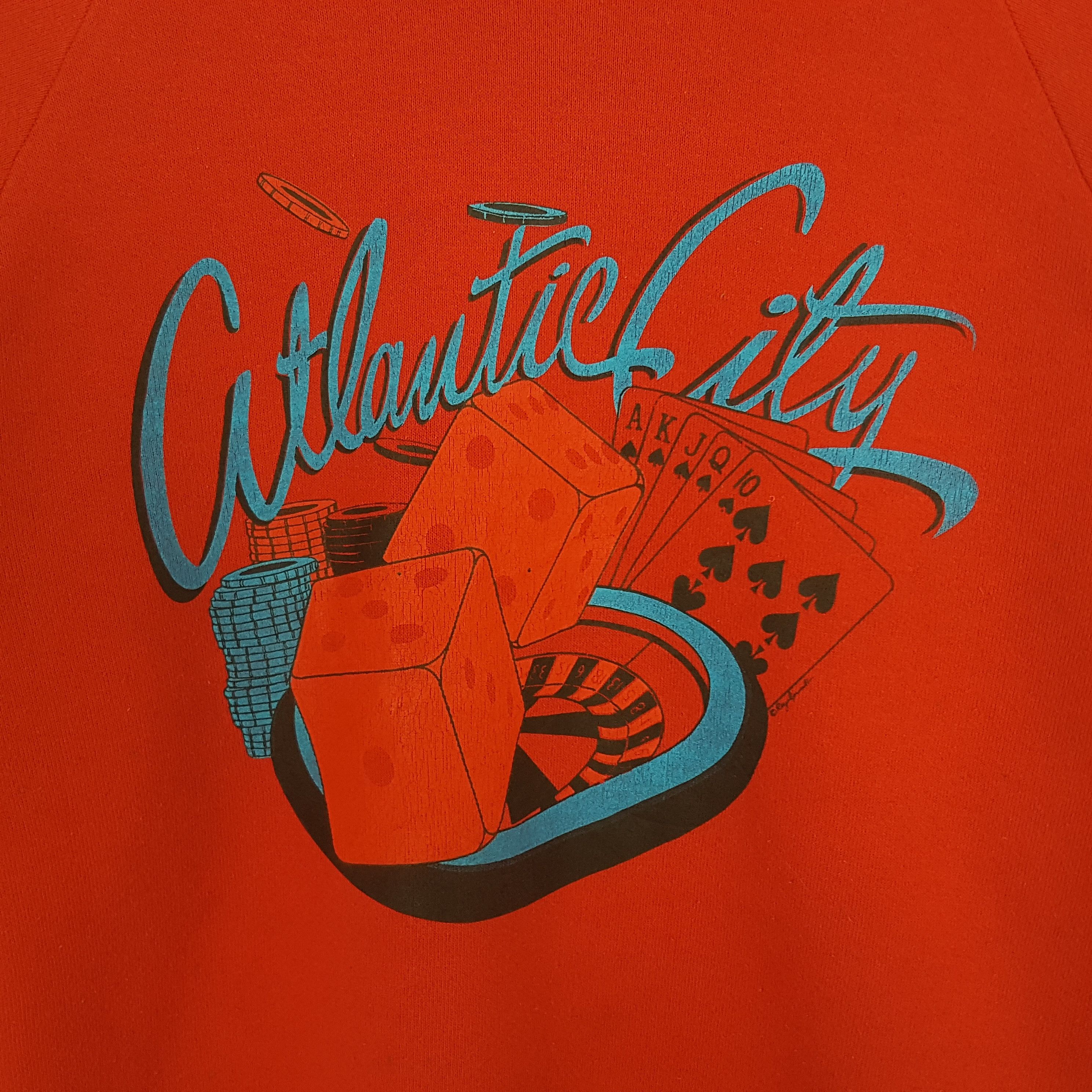 Vintage Vintage Atlantic City American State Promo Sweatshirt Size US S / EU 44-46 / 1 - 2 Thumbnail