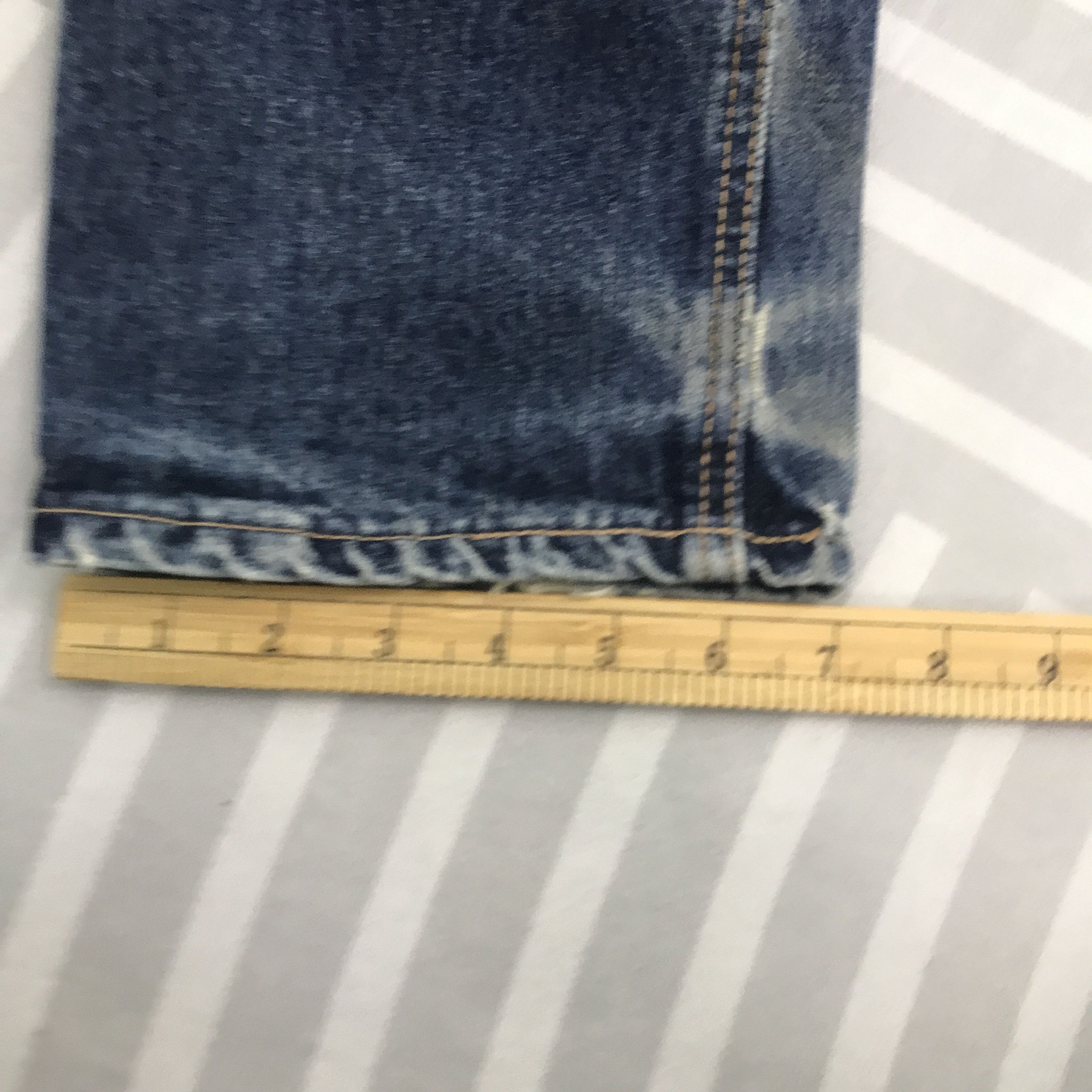 Edwin × Vintage Vintage Japan design Edwin Distressed Denim pants Size US 30 / EU 46 - 11 Thumbnail
