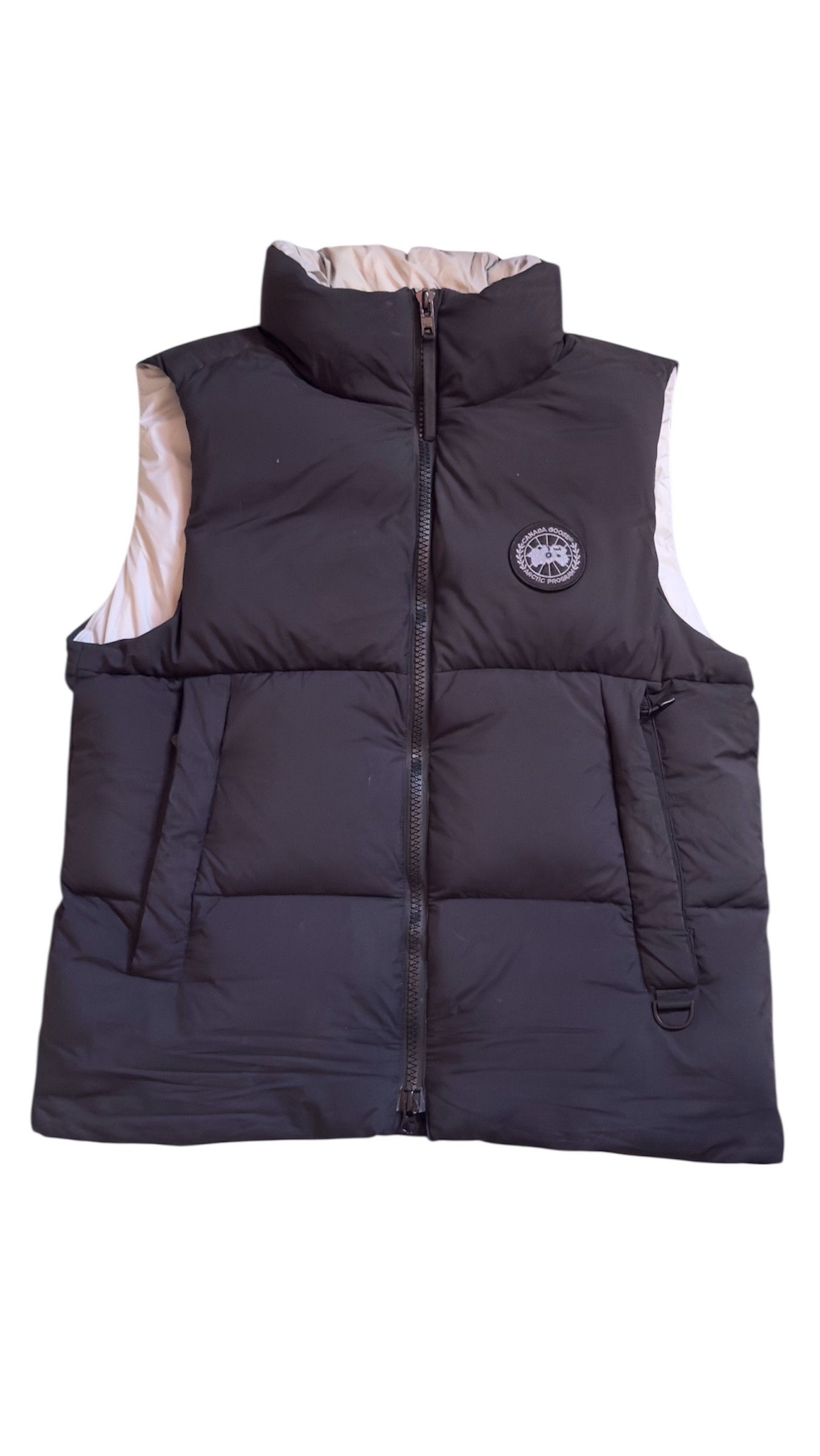 🔥 Canada goose vest puffer black label lawrence xl