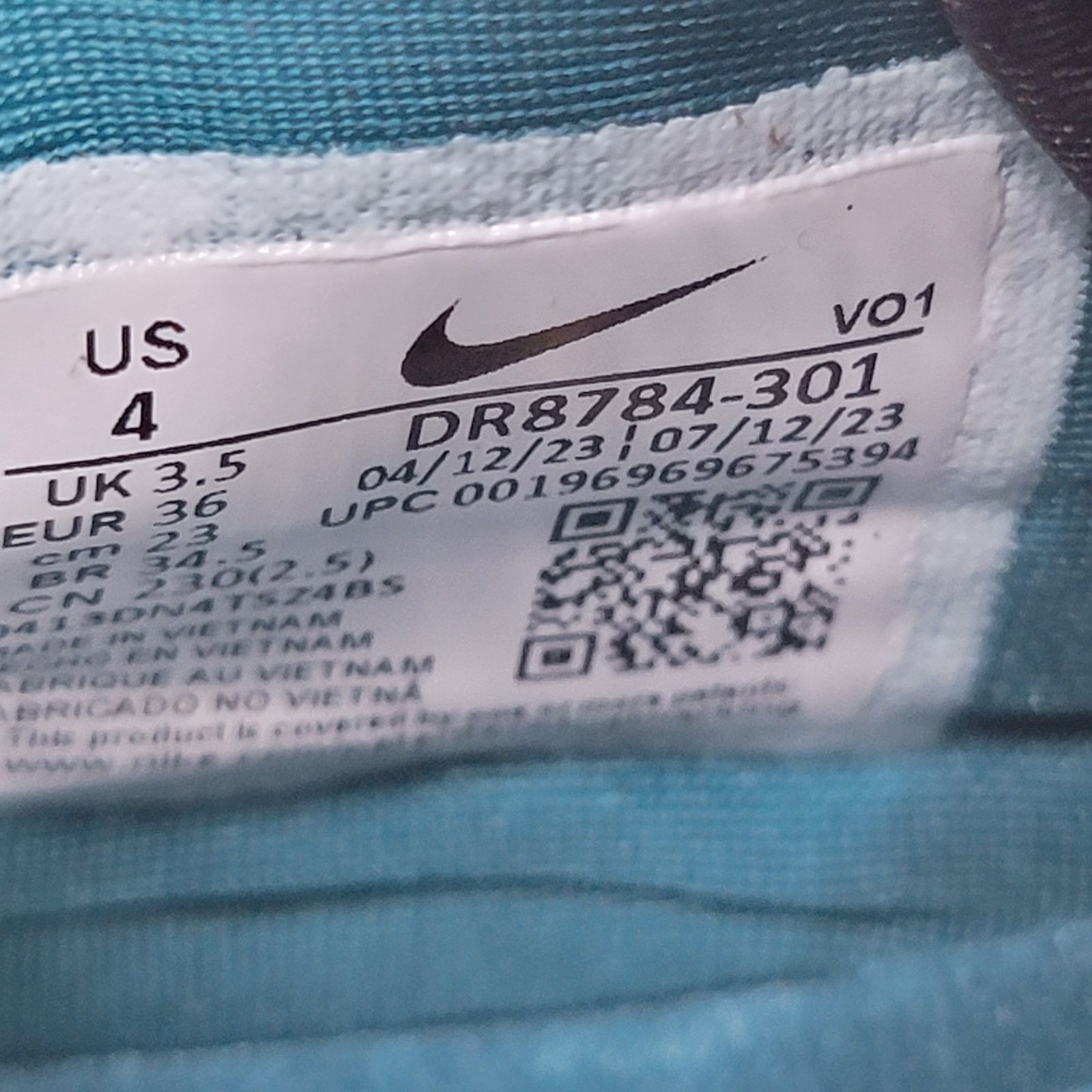 Nike Nike Zoom LeBron NXXT Gen 'Geode Teal' Sz 4M DR8784-301 Size US 5.5 / IT 35.5 - 9 Thumbnail