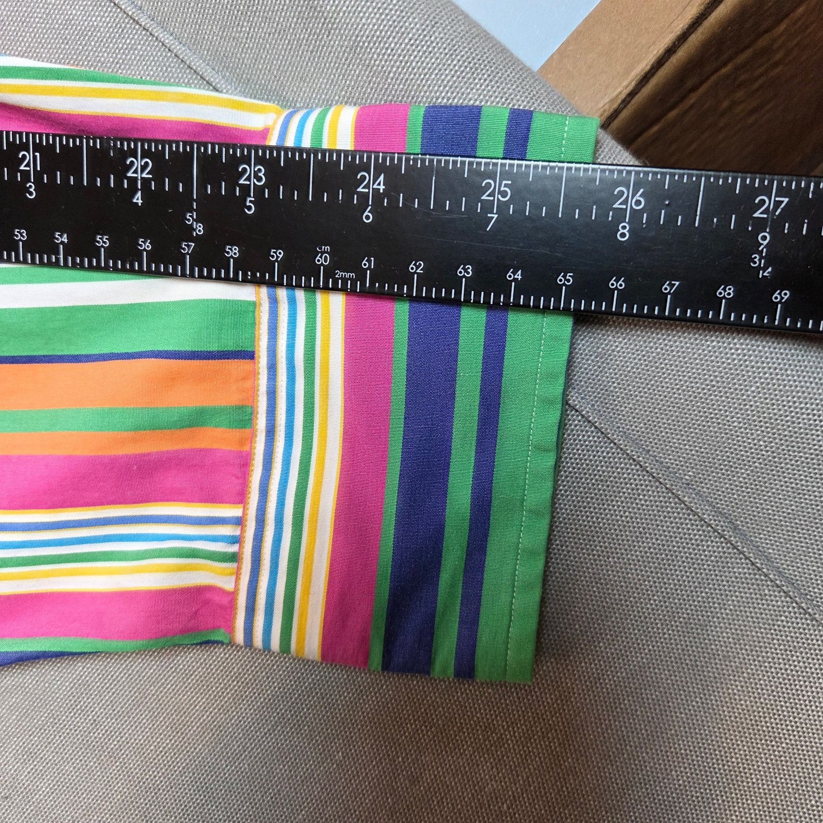 Polo Ralph Lauren Ralph Lauren Regent Fit Multicolor Stripe Shirt XL Size US XL / EU 56 / 4 - 11 Thumbnail