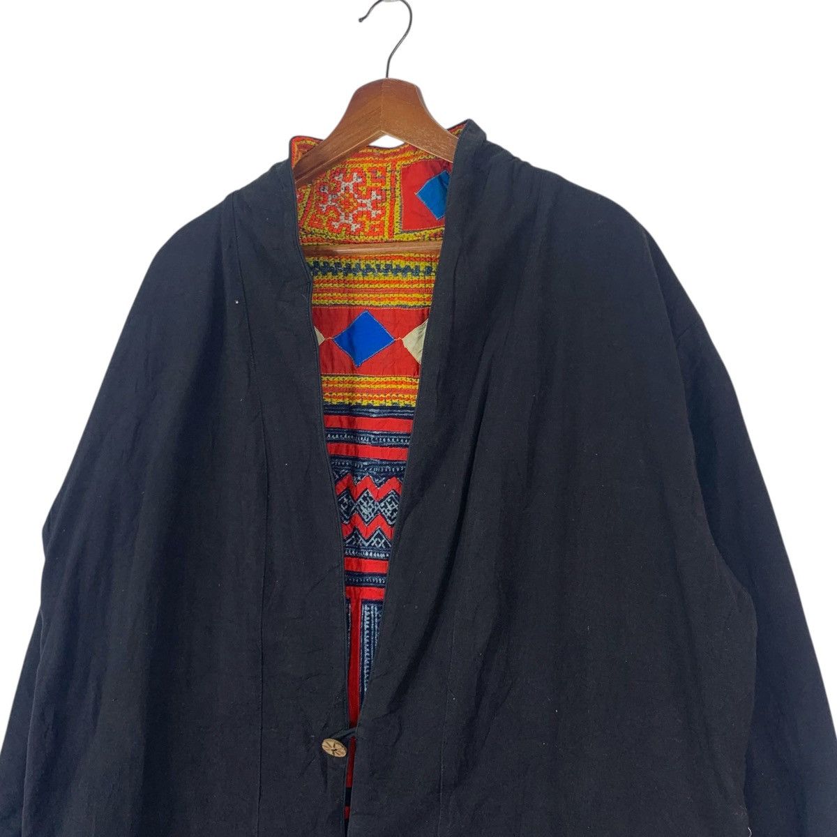Japanese Brand × Vintage Vintage Japanese Brand Made In Thailand Black Coat Size US M / EU 48-50 / 2 - 4 Thumbnail
