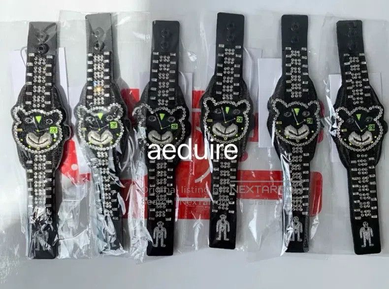 Walter Van Beirendonck Walter Van Beirendonck Black Bear Watch Bracelet Size ONE SIZE - 4 Thumbnail