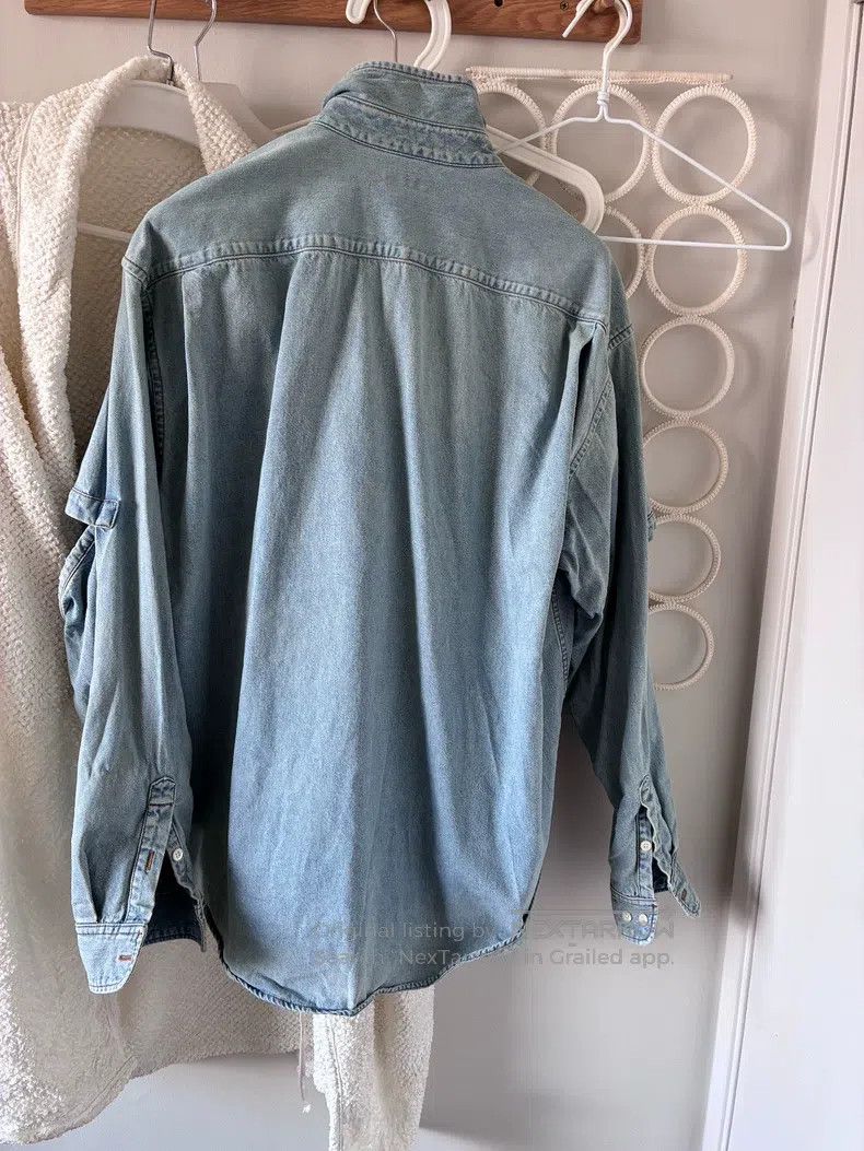 Balenciaga Balenciaga size 37 Denim Jacket Size US S / EU 44-46 / 1 - 2 Thumbnail
