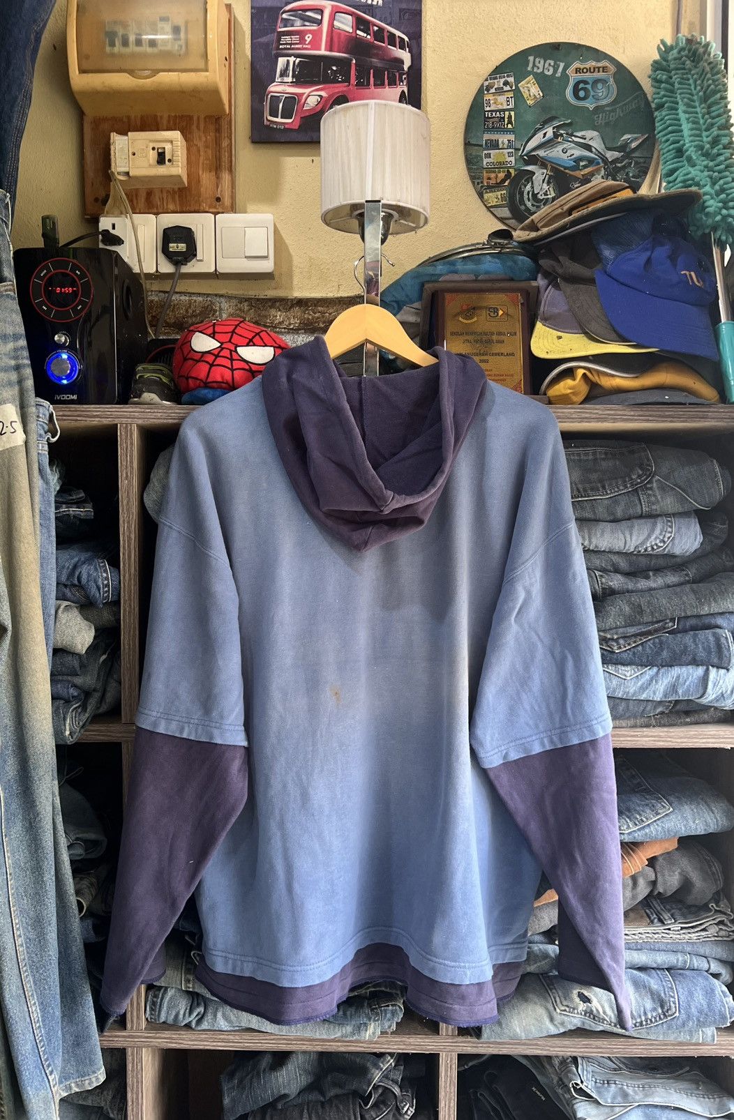 Spalding 🔥Vintage Spalding Super Stage Hoodie Size US L / EU 52-54 / 3 - 3 Thumbnail